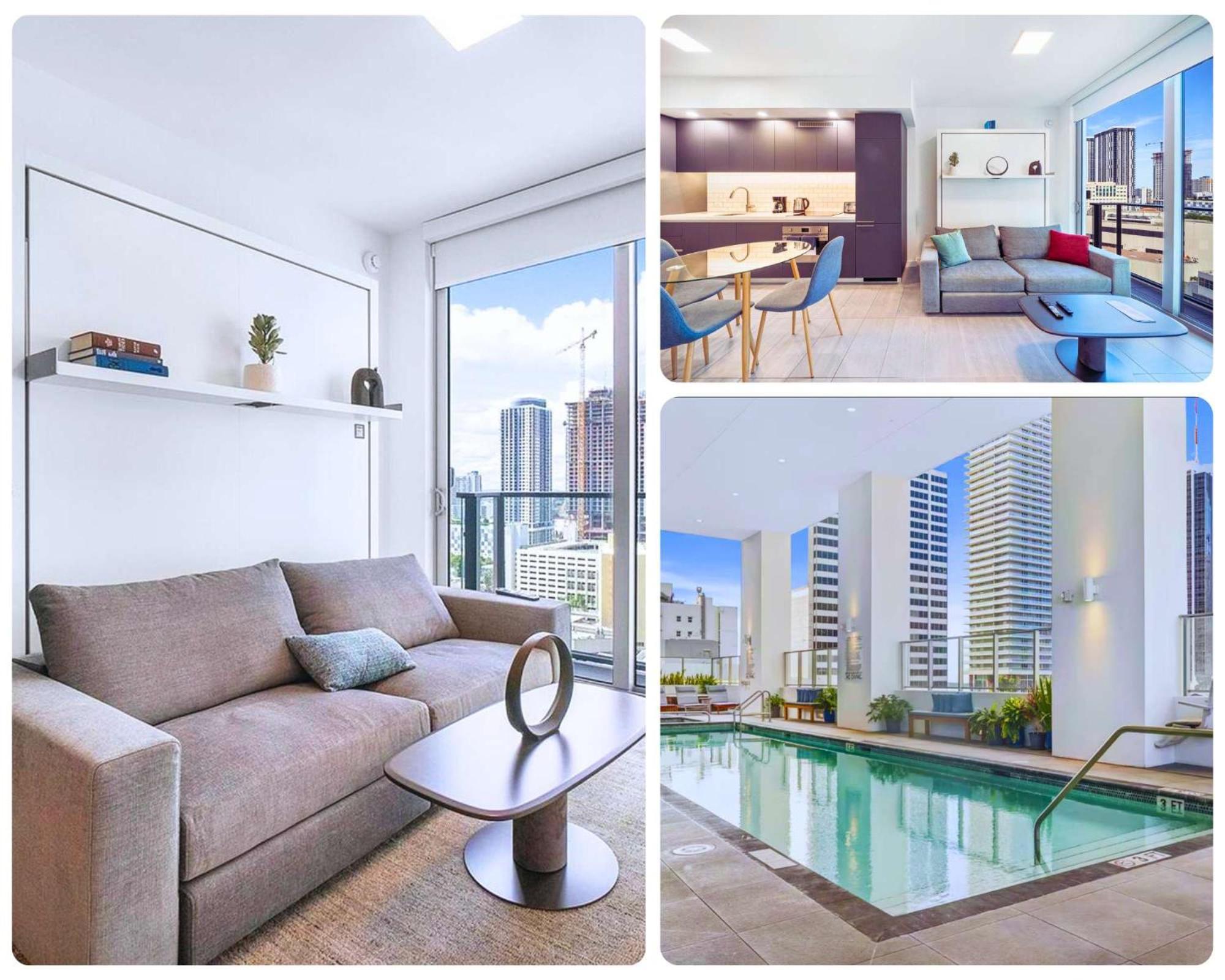 Apartment Explore Miami's Heat - Cozy Pool & Gym Miami